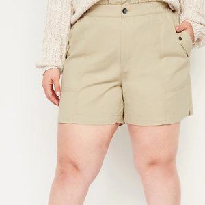 🆑️ CLEARANCE Old Navy Utility Twil Shorts High-Waisted